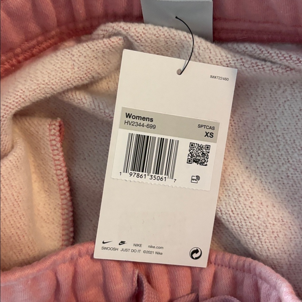 Nike Light Pink Drawstring A-Line Skirt - Picture 4 of 9